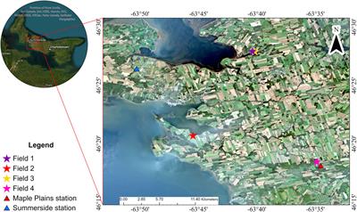 Mapping crop evapotranspiration with high-resolution imagery and meteorological data: insights into sustainable agriculture in Prince Edward Island
